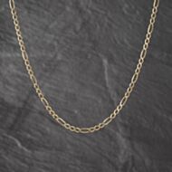 Pre-Owned 9ct Yellow Gold 20 Inch Figaro Chain 41162461