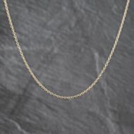 Pre-Owned Vintage Yellow Gold 19 Inch Trace Chain 41162478