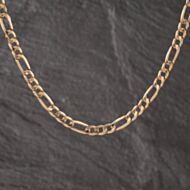 Pre-Owned 9ct Yellow Gold 18 Inch Figaro Chain 41162506