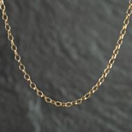 Pre-Owned 9ct Yellow Gold 18 Inch Belcher Chain 4116794