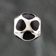 Pre-Owned Pandora Silver Mother Of Pearl Heart Bead Charm 41221073