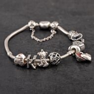 Pre-Owned Silver Pandora 8.5 Inch Charm Bracelet 41221183