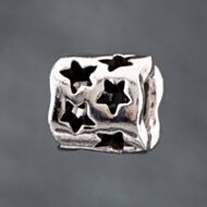 Pre-Owned Pandora Silver Stars Charm 41221305