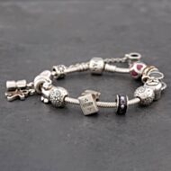 Pre-Owned Pandora Silver 7 Inch Charm Bracelet 41221316