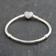 Pre-Owned Pandora Silver Pandora Bracelet 7.5 Inch Snake Chain Bracelet 41221382