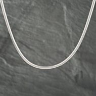 Pre-Owned Pandora Silver Pandora 16-20 Inch Snake Necklace 41221392