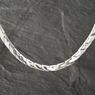 Pre-Owned Silver 16 Inch Collarette Necklace 41251408