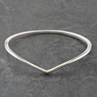 Pre-Owned Pandora Silver Hinged Bangle 41251600