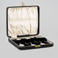 Pre-Owned Vintage Silver Coffee Spoons Cutlery 4126011