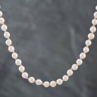 Pre-Owned Pearl 17 Inch Gemstone Necklace 41271033