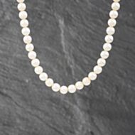 Pre-Owned Yellow Gold Cultured Pearl 16 Inch Gemstone Necklace 41271039