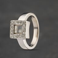 Pre-Owned 18ct White Gold Diamond Dress Ring 41482126