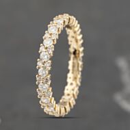 Pre-Owned 14ct Yellow Gold Diamond Full Eternity Ring 41482216