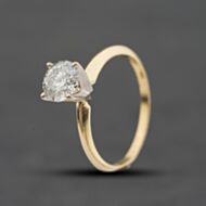Pre-Owned Yellow Gold 1.04ct Brilliant Cut Diamond Solitaire Ring 41482597
