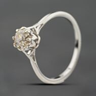 Pre-Owned Platinum 0.70ct Brilliant Cut Diamond Solitaire Ring 41482641