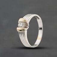 Pre-Owned White Gold 0.20ct Brilliant Cut Diamond Solitaire Ring 41483007