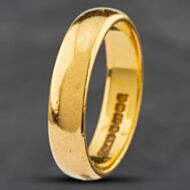 Pre-Owned 22ct Yellow Gold 5mm Plain Wedding Ring 41871134