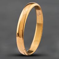 Pre-Owned 22ct Rose Gold 2.7mm Plain Wedding Ring 41871157