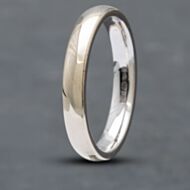 Pre-Owned 18ct White Gold 3mm Plain Wedding Ring 41871350