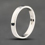 Pre-Owned Platinum 3mm Plain Wedding Ring 41871397