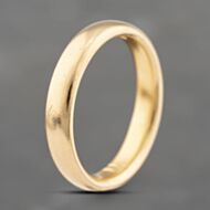 Pre-Owned 22ct Yellow Gold Court 3.5mm Plain Wedding Ring 41871427