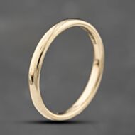 Pre-Owned 9ct Yellow Gold Plain 2.9mm Plain Wedding Ring 41871440