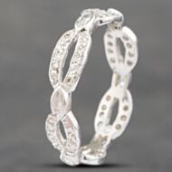 Pre-Owned Platinum Diamond Fancy Full Eternity Ring 43121073