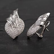 Pre-Owned 14ct White Gold 2.60ct Diamond Stud Earrings 4317055