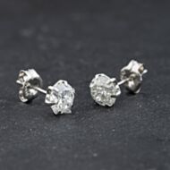 Pre-Owned Platinum 1.42ct Brilliant Cut Diamond Stud Earrings 43171490