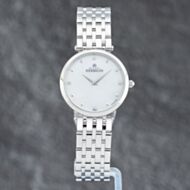 Pre-Owned Michel Herbelin Ladies Epilson Silver Bracelet Watch 17116/B89