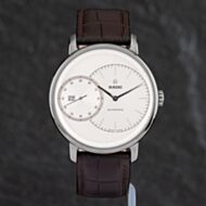 Pre-Owned Rado Diamaster Grande Seconde Plasma Ceramic Bracelet Watch R14129106