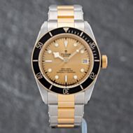 Pre-Owned Tudor Mens Black Bay S&G Bracelet Watch M79733N-0004
