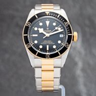 Pre-Owned Tudor Mens Black Bay S&G Black Bracelet Watch M79733N-0008