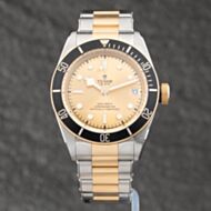 Pre-Owned Tudor Mens Black Bay S&G Bracelet Watch 79733N