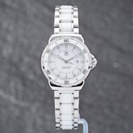 Pre-Owned TAG Heuer Ladies Formula 1 White Bracelet Watch WAH1313.BA0868