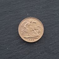 Pre-Owned 22ct Yellow Gold 1903 King Edward Half Sovereign Coin 47011227