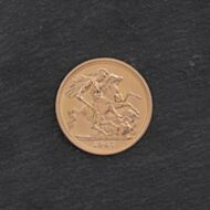 Pre-Owned 22ct Yellow Gold 1967 Elizabeth Ii Full Sovereign Coin 47021147