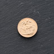 Pre-Owned 22ct Yellow Gold 1890 Queen Victoria Full Sovereign Coin 47021228