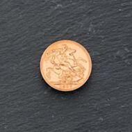 Pre-Owned 22ct Yellow Gold 1907 King Edward VII Full Sovereign Coin 47021247