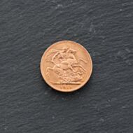 Pre-Owned 22ct Yellow Gold 1911 King George V Full Sovereign Coin 47021250