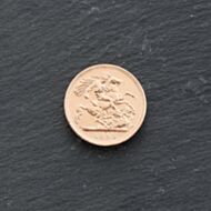 Pre-Owned 22ct Yellow Gold 1893 Queen Victoria Full Sovereign Coin 47021252