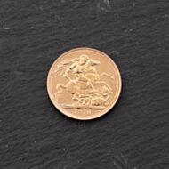 Pre-Owned 22ct Yellow Gold 1979 Queen Elizabeth II Full Sovereign Coin 47021263