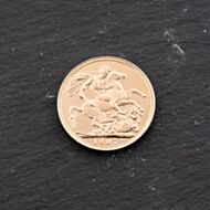 Pre-Owned 22ct Yellow Gold 1907 Edward VII Full Sovereign Coin 47021268