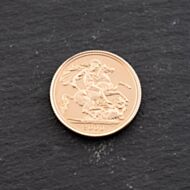 Pre-Owned 22ct Yellow Gold 2000 Queen Elizabeth II Full Sovereign Coin 47021274