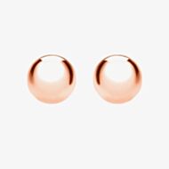 9ct Rose Gold Polished 3mm Ball Stud Earrings 5.55.0573