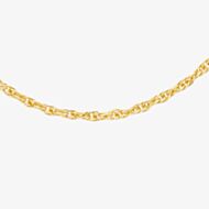 9ct Yellow Gold 46cm Prince of Wales Chain Necklace 1.12.2434-46