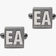 Emporio Armani Mens New Logo Stainless Steel Cufflinks EGS2756060