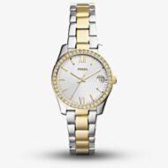 Fossil Ladies Scarlette Mini Two Tone Bracelet Watch ES4319