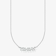 THOMAS SABO Sterling Silver Cubic Zirconia Necklace KE2095-051-14
