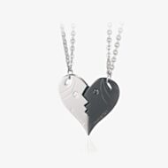 Nomination Me And You Steel Cubic Zirconia Heart Double Pendant 024200/018